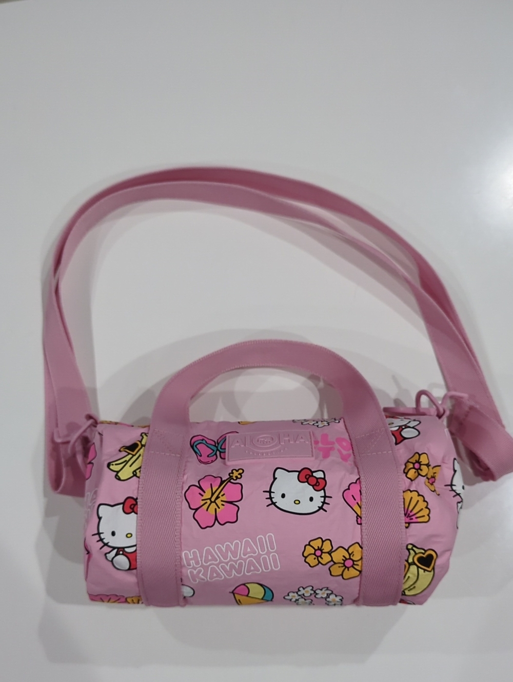 Aloha Collection x Sanrio Hello Kitty Kawaii Icons Mini Duffle Pink